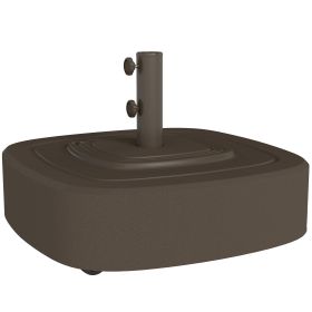 Patio Umbrella Base Outdoor Umbrella Stand with Wheels for 1.5"/1.9" Umbrella Poles